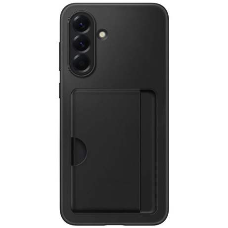 Samsung Zadní kryt s kapsou na kartu pro Galaxy A56 Black