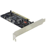 Delock PCI řadič SATA I čtyřkanálový + RAID