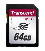 Transcend 64GB SDXC (Class 10) MLC průmyslová paměťová karta (bez adaptéru), 20MB/s R, 20MB/s W