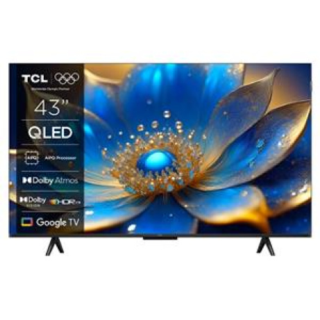 TCL 43P71K SMART TV 43" QLED/4K UHD/Direct LED/3xHDMI/2xUSB/LAN/GoogleTV POŠKOZENÁ KRABICE
