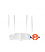 Tenda AC5 WiFi AC Router 1200Mb/, WISP, Universal Repeater, Tenda CZ aplikace, 4x 6dBi antény