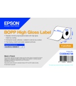 BOPP High Gloss Label Cont.R, 203mm x 68m