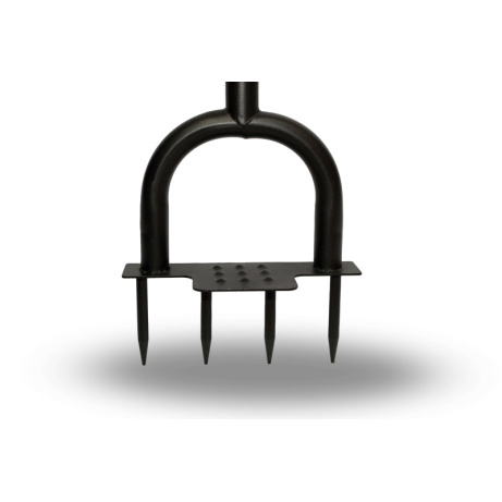 Aerifikační vidle s rozšířeným nášlapem