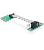 Delock Riser Card Mini PCI Express > PCI Express x1 vkládání vlevo 13 cm