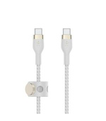 Belkin BOOST CHARGE™ USB-C/USB-C kabel, 3m, bíly - odolný PRO Flex