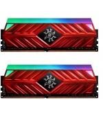Adata XPG D41/DDR4/16GB/3200MHz/CL16/2x8GB/RGB/Red