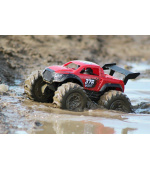 RC obojživelné auto Off-road Monster Truck 376 červená