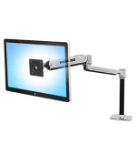 ERGOTRON LX Sit Stand, Desk Mount LCD Arm, Polished, stolní rameno max. 43" obrazovka