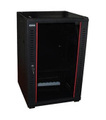 OCRACK 19" OCC-25U-68SBK rozvaděč stojanový 25U/600x800 skleněné dveře