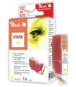PEACH kompatibilní cartridge Canon CLI-526Y, Yellow, 10 ml