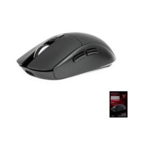 PLATINET OMEGA VARR BLUETOOTH HERNÍ MYŠ 6D, vestavěná baterie 300mAh, 3200DPI, RGB, 2.4G, černá