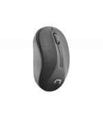 Natec optická myš TOUCAN/1600 DPI/Kancelářská/Optická/1 600 DPI/Bezdrátová USB/Černá