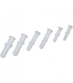 DATACOM Hmoždinka (8mm) šedá 100ks