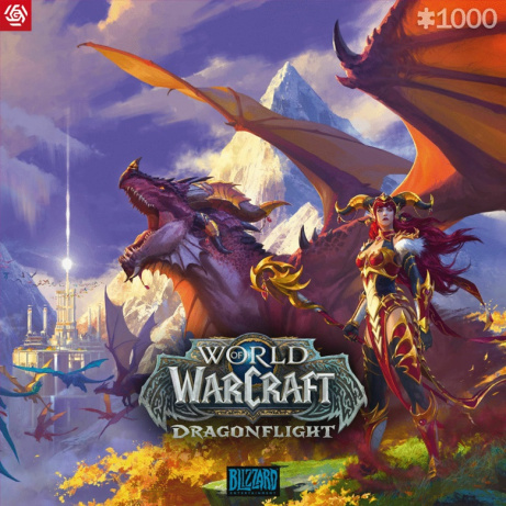 GLO GAMING PUZZLE: WORLD OF WARCRAFT DRAGONFLIGHT 