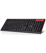 CONNECT IT Multimediální bezdrátová klávesnice, 2,4GHz, USB, CZ + SK layout, černá