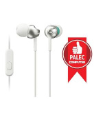 SONY MDR-EX110AP Sluchátka do uší s mikrofonem, rozsah 5 až 24000 Hz - White