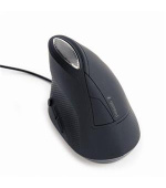 Gembird Myš MUS-ERGO-03, USB, ergonomická, černá