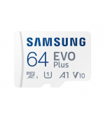 Samsung EVO Plus/micro SDXC/64GB/UHS-I U1 / Class 10/+ Adaptér