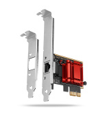 AXAGON PCEE-G25, PCIe síťová karta - 1x 2.5 Gigabit Ethernet port (RJ-45), Realtek, PXE, vč. LP