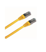 DATACOM Patch cord FTP CAT5E 1m žlutý