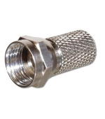 PremiumCord Sat. F konektor, na kabel 6.5mm Cut Version, délka 20mm