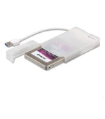 i-Tec MySafe Easy externí case pro 2,5" SATA I/II/III SSD, USB3.0, White - bez HDD