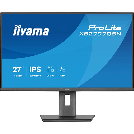 iiyama ProLite/XB2797QSN-B1/27"/IPS/QHD/75Hz/1ms/Černá/5R