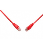 SOLARIX patch kabel CAT6 UTP PVC 3m červený