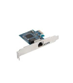 LANBERG PCI-EXPRESS->RJ45 ETHERNETOVÝ ADAPTÉR SÍŤOVÁ KARTA  PCI-E X1 1X RJ45 1GB BROADCOM+ NÍZKÝ PROFIL