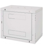 Nástěnný rozvaděč jednodílný 6U/395mm plech.dveře