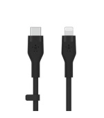 Belkin BOOST CHARGE™ Lightning/USB-C kabel, 3m, černý - Flex