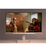 BenQ LCD EW2790U 27" IPS/3840x2160/5ms/350nits/1000:1/3xHDMI/5xUSB/repro/Pivot/Výškově nastavitelný/VESA/bílá