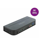 Delock DisplayPort 1.4 KVM Switch 8K 30 Hz s USB 3.0 a Audio