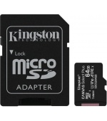 Kingston Canvas Select Plus A1/micro SDXC/64GB/UHS-I U1 / Class 10/+ Adaptér