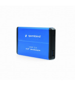 GEMBIRD USB 3.0 externí box 2,5", modrý