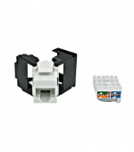 Keystone RJ45 UTP,Cat.6 de-embedded, samozářezový, SFA