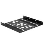 Delock Hliníkový instalační rámeček 2.5” na 3.5” černý