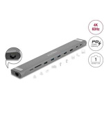 Delock Tenká dokovací stanice s rozhraním USB Type-C™ 4K - HDMI / USB 3.2 Gen 1 / LAN / SD / PD 3.0