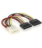 GEMBIRD Kabel redukce - rozdvojka napájení 1x 5,25" na 2x SATA