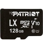 128GB microSDXC Patriot V10, class 10 U1 až 80MB/s + adapter