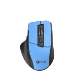 C-TECH Ergo WLM-05/Ergonomická/Optická/Bezdrátová USB/Modrá