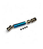 Kovová zadní hnací hřídel / kardan pro model Across- modrá