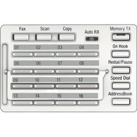 Konica Minolta MK-749 Fax/Scan ovládací panel pro Bizhub 226