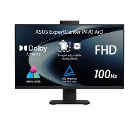 ASUS ExpertCenter P470 AiO - i5-13420H/16GB/1TB SSD/27"/FHD/2y PUR/Win 11 Home/černá