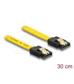 Delock Kabel SATA, 6 Gb/s, 30 cm, žlutý