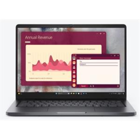DELL Pro 14 PC14250 i5-120U/16GB/512GB SSD/14" IPS FHD+/IR Cam & Mic/W11P/3Y ProSpt/šedá