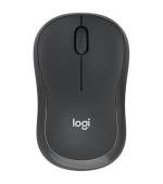 Logitech myš Wireless M240 silent - optická, bezdrátová, 3 tlačítka,tichá, bluetooth, 400-4000dpi, šedá