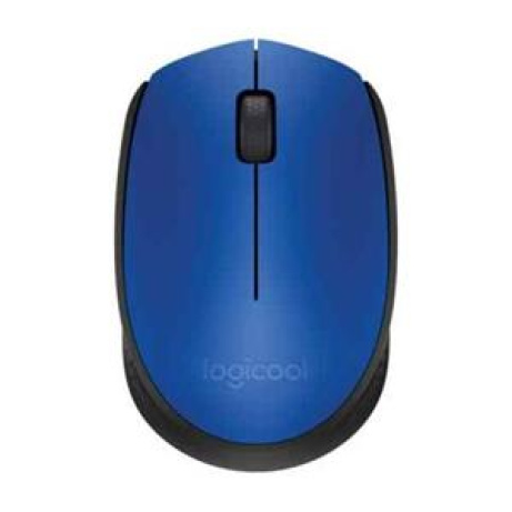 Logitech myš Wireless Mouse M171, optická, 2 tlačítka, modrá, 1000dpi