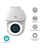 Nedis WIFICO22CWT - SmartLife Venkovní Kamera | Wi-Fi | Full HD 1296p | IP65 | Cloud / Micro SD | Onvif | Noční vidění |