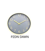PLATINET NÁSTĚNNÉ KULATÉ HODINY DAWN, tichý mechanismus